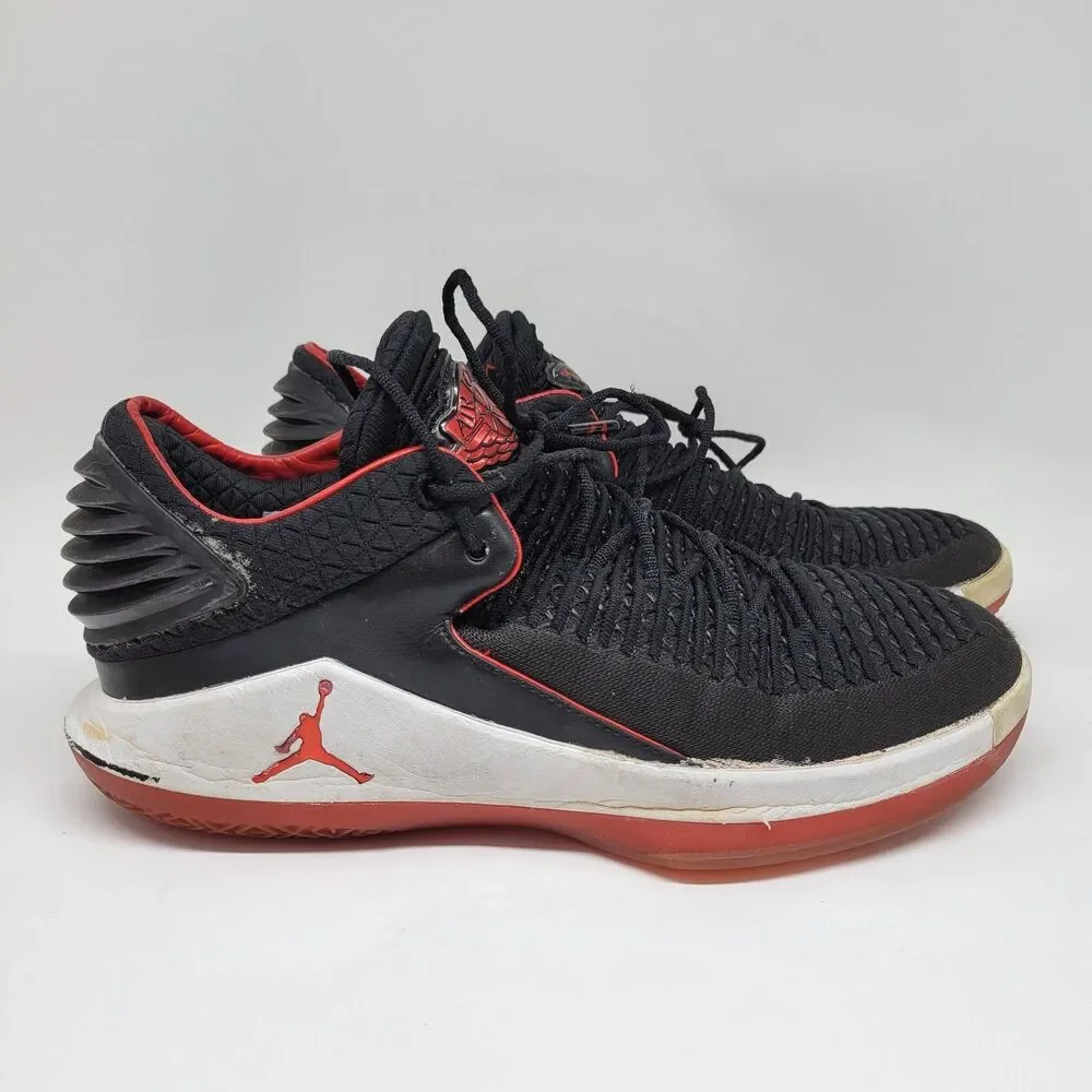 Air Jordan AA1256-001 32 Low Bred Banned 2017 Basketball Sneakers US 11 EUR 45
